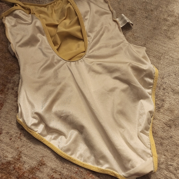 Classic Square Neck, Scoop Back Ruched One Piece Swimsuit/Body Suit NWOT - Picture 13 of 13